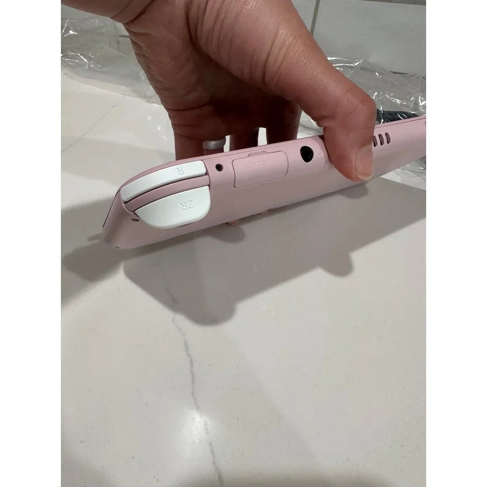 Custom Nintendo Switch Lite Pale Pink Game Cosmos NEW Cherry Blossom girl NWT